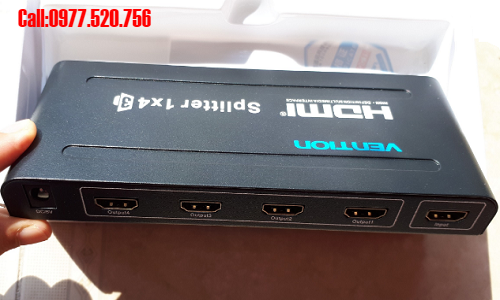 Bộ chia HDMI 4 cổng Vention VAA-S04
